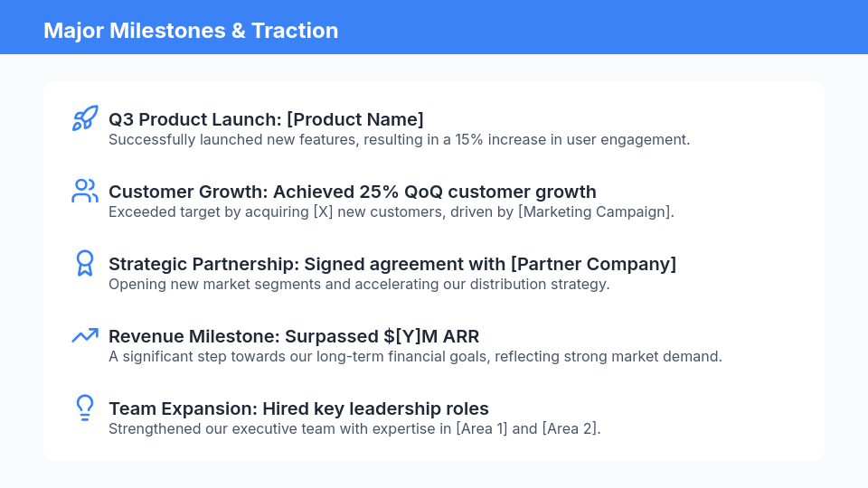 Board Update: Growth & Risk Briefing